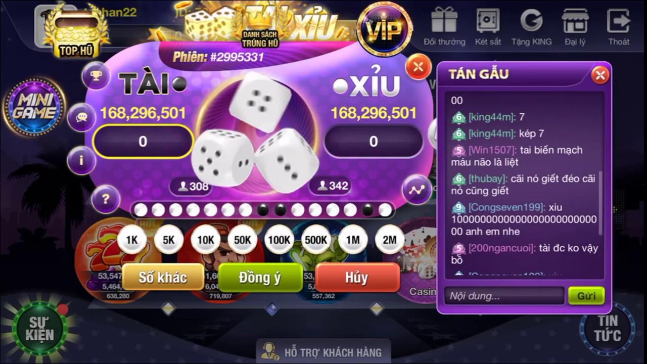 Cổng game Tài xỉu